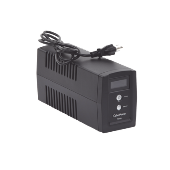 UPS de 750 VA/300 W, Topología Línea Interactiva, Entrada 120 Vca NEMA 5-15P, y 6 Salidas NEMA 5-15R, Con Regulador de Voltaje (AVR)