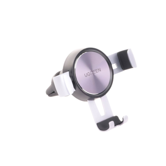 Soporte de Celular para Automóvil en Rendija de Ventilación / Sistema de Gravedad / Rotacion de 360° /Angulo Multiple / Almohadillas de Goma Antideslizantes / Amplia Compatibilidad con dispositivos de 4'' a 7'' / Color Negro