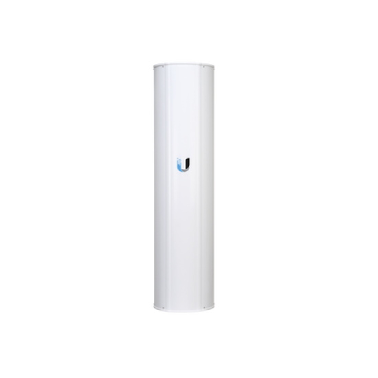 Antena sectorial blindada de 90º de cobertura 5 GHz (5.15 - 5.85 GHz), dividida en 3 bloques de 30º, ideal para alta densidad de suscriptores