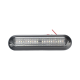 Luz Auxiliar, Ultra Brillante, IP67, 18 LEDs, Tricolor, Color Rojo/Claro/Azul, con mica transparente y bisel negro