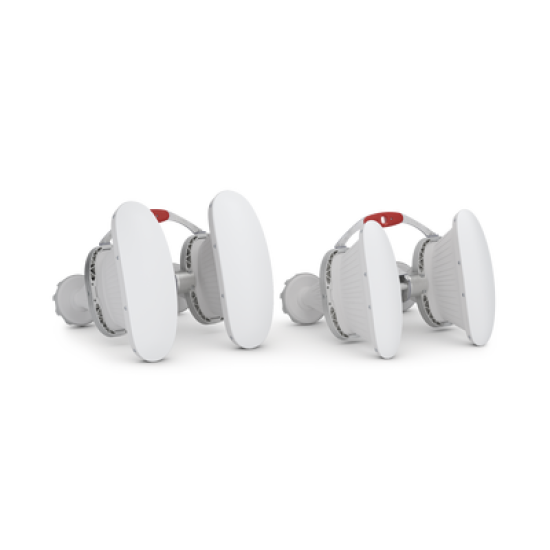 Antena Sectorial Asimétrica de 90° 4900 - 7125 MHz, 15 dBi con soporte mejorado, listas para TwisPort sin pérdida