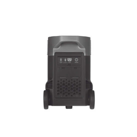 Estación de Energía Portátil DELTA PRO 3600Wh Litio LFP / 5 AC 3600W (7200W Pico) / 2 USB-C 200W / Capacidad para Aumentar Respaldo / Cargador de Coche 10A a 12.6V / Conectividad WiFi y Bluetooth (App) / Carga Solar 1600W Max.