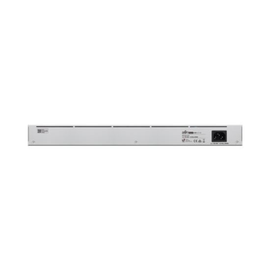 UniFi Switch USW-48-POE, Capa 2 de 48 puertos (32 puertos PoE 802.3af/at + 16 puertos Gigabit) + 4 puertos 1G SFP, 195W, pantalla informativa