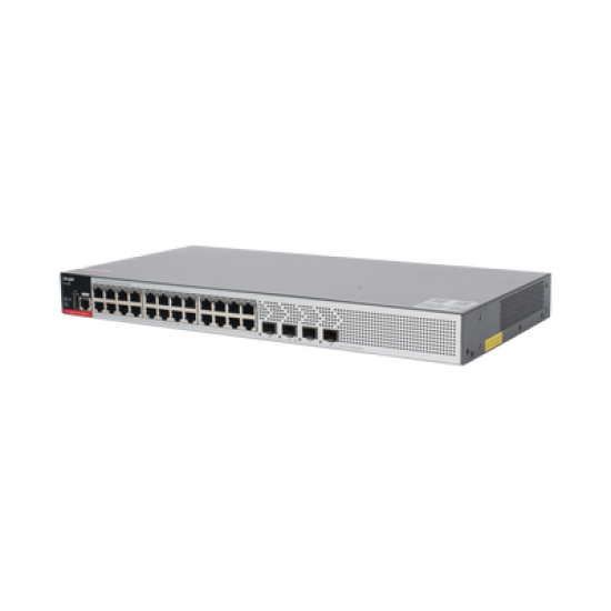 Switch PoE+ Empresarial 370 Watts, Administrable L2+, 24 Puertos Gigabit y 4 Puertos Uplink SFP 2.5G