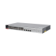 Switch PoE+ Empresarial 370 Watts, Administrable L2+, 24 Puertos Gigabit y 4 Puertos Uplink SFP 2.5G