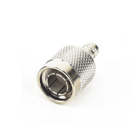 Conector TNC Macho, de Anillo Plegable para Cable RG-11/U, Níquel/ Oro/ Teflón.