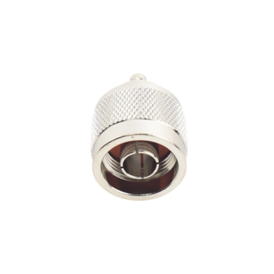 Conector N Macho Inverso de Anillo Plegable para cables RG-58/U, RG-142/U.
