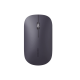Mouse inalámbrico 2.4 GHz | Ultra Delgado y Silencioso | DPI 1000/1600/2000/4000 (Ajustable)  | Alcance 10m | Scroll de Aluminio | Adaptable a diferentes superficies | Diseño suave al tacto | Contiene Receptor USB | Color Negro.