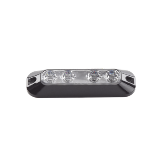 Luz Perimetral , 4 LEDs Ultra Brillantes, color Ambar
