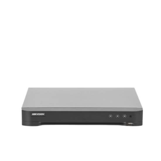 DVR 8 Megapixel / 4 Canales TURBOHD + 4 Canales IP / 1 Bahía de Disco Duro / Audio por Coaxitron