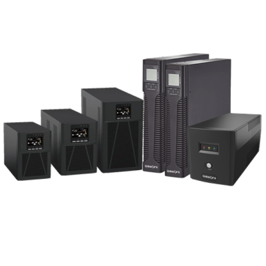 UPS 600VA/360 W Línea Interactiva / 6 Contactos 5-15R (4 Respaldadas) / Regulación de Voltaje / Protección RJ45 