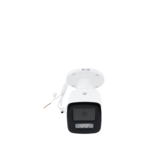 [ PROTECCIÓN ACTIVA ] Bala IP 4 Megapixel / Lente 4 mm / 60 mts IR / Exterior IP67 / Micrófono y Bocina Integrado (Audio de Dos Vías) / DARKFIGHTER / PoE+ / Luz Estroboscopica / ONVIF / Micro SD / 4 Analíticos