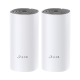 Kit de Router inalámbrico mesh Deco E4 para Hogar / Doble banda AC 1200  / 2 puertos 10/100 Mbps / Compatible con amazon alexa.