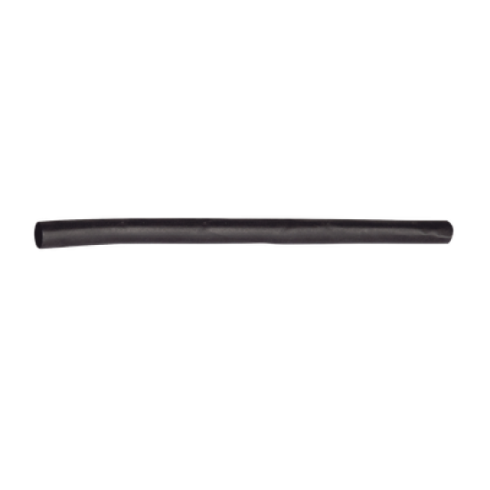 Tubo Termoencogible (Termofit) Negro de 1.2 m, 1/2