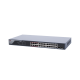 Switch Monitoreable PoE+ / 24 Puertos 100 Mbps PoE+ / 2 Puertos 1000 Mbps + 2 Puertos SFP de Uplink / PoE hasta 250 Metros / Conexión Remota desde Hik-PartnerPro / 370 Watts