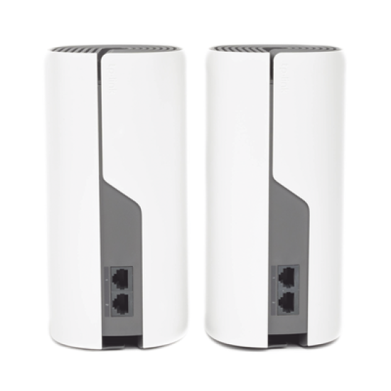Kit de Router inalámbrico mesh Deco E4 para Hogar / Doble banda AC 1200  / 2 puertos 10/100 Mbps / Compatible con amazon alexa.