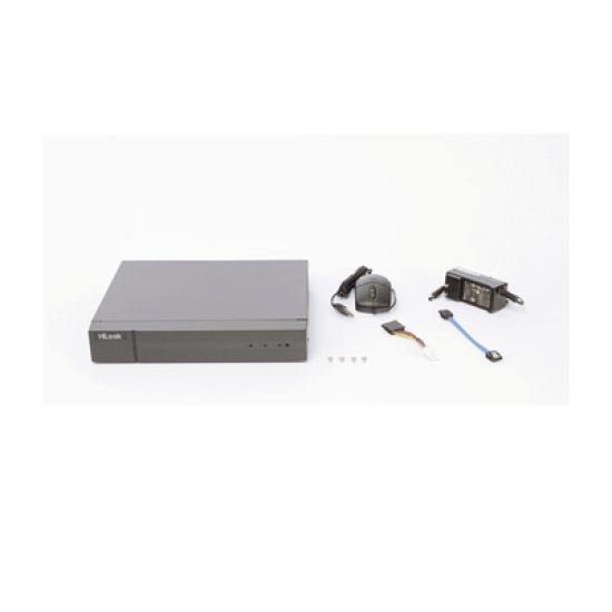DVR  16 Canales TurboHD + 16 Canales IP / 8 Megapíxel (4K) / Audio por Coaxitron / ACUSENSE Lite / 2 Bahías de Disco Duro / H.265+ / Salida en Video en 4K