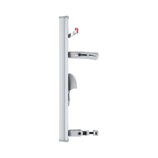 Antena sectorial de 100 grados, 20 dBi, 5150-5850 MHz , desempeño Carrier Class, integra BackShield para evitar lóbulos laterales