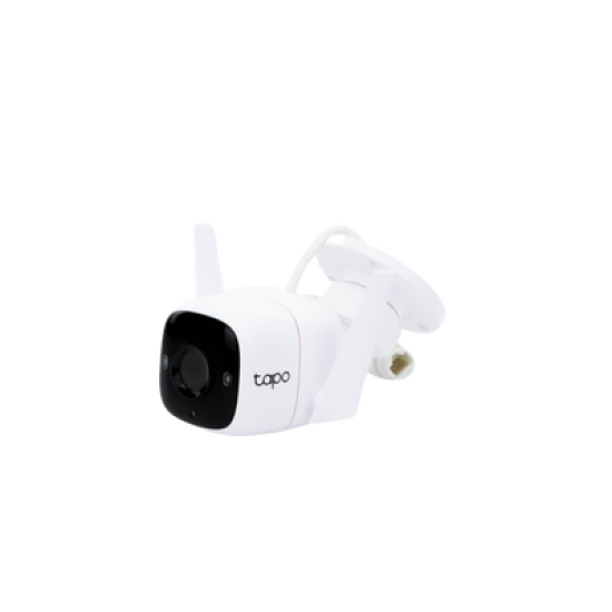 Cámara IP Wi-Fi para exterior, 3 megapixel, audio doble vía, visión nocturna, notificación Push, acepta memoria Micro SD de para grabación. 