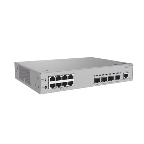 Switch de Acceso Gigabit Administrable  Capa 2 / 8 puertos 10/100/1000 Mbps / 2 Puertos 1GE SFP Uplink / ERPS / IMGP Snooping / DHCP Snooping / Administración Nube Gratis