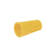 Capuchón roscable / 18 AWG / Gris / Paquete de 25 piezas.