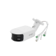 [ PROTECCIÓN ACTIVA ] Bala IP Panorámica 8 Megapixel (4K) / 2 Lentes 4 mm (180°) / Imagen a Color 24/7 (ColorVu) / PoE / WDR 130° / IP67 / ACUSENSE / Luz Estroboscópica y Alarma Audible / 40 mts Luz Blanca / Micro SD
