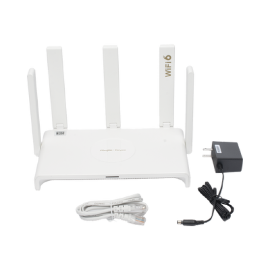Home Router inalámbrico MESH , Diseñado para GAMING con doble puerto WAN Gigabit para Sumar Ancho de banda, 4 puertos LAN Gigabit., WI-FI 6 2x2 doble Banda