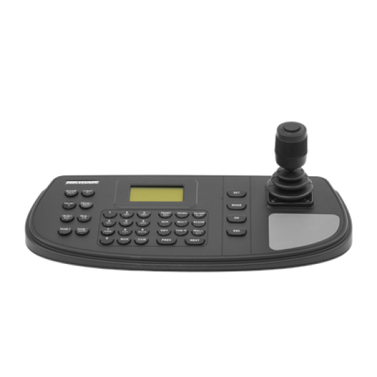 Controlador IP para DVR, NVR y PTZ a través de red / Soporta RS-485 / Compatible con epcom y HIKVISION