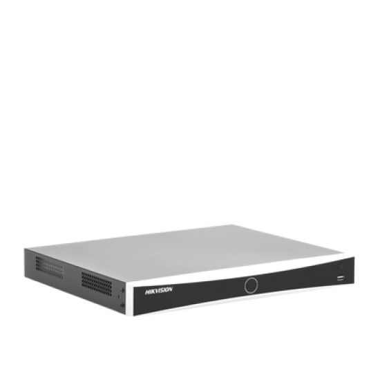 (ACUSENSE / Evita Falsas Alarmas) NVR 12 Megapixel (4K) / Reconocimiento Facial / 8 Canales IP / Base de Datos / 8 Puertos PoE+ / 2 Bahías de Disco Duro / Switch PoE 300 mts Modo Extendido / Soporta Función Time Lapse