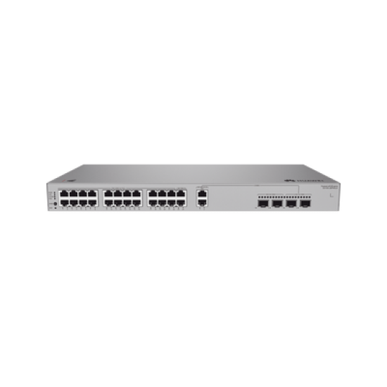 Switch Gigabit Administrable PoE Capa 3 / 24 Puertos 10/100/1000 Mbps (22 PoE) / 2 Puertos 2.5GE (PoE) combo 2 Puertos SFP 2.5GE /2 Puertos SFP+ 10GE / 400W / PoE Perpetuo / iStack / Administración Nube Gratis