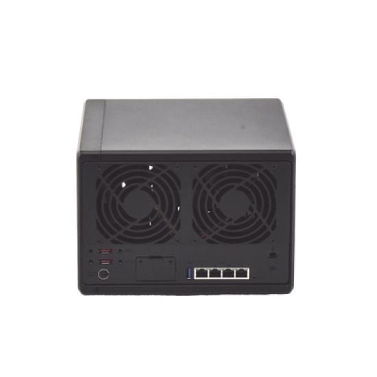 Servidor NAS de 5 Bahías (Expandible a 15 Bahías) / Hasta 270 TB / 8 GB RAM / Servicio Nube Gratis (P2P) / Administración Remota y Respaldo Programado