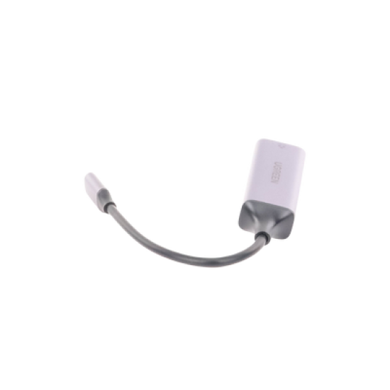 Adaptador de Red USB-C 3.1 (5 Gbps) a RJ45 | Thunderbolt 3 | Admite 10/100/1000 Mbps |  Chip Inteligente | Amplia Compatibilidad | Caja de Aluminio | Longitud del cable 10 cm.