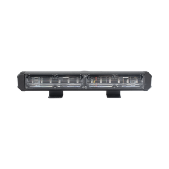 Barra de Luz de Advertencia, 2 Módulos de 6 LED, 11 Pulgadas Rojo
