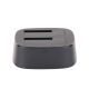 Base USB 3.0 para Disco Duro de Doble Bahía | Soporta Discos SATA de 2.5' & 3.5´ | Soporta discos de 12TB | Compatible con UASP, SATA 3.0 | Con adaptador de corriente 12V3A | Cable USB 1M | Alta Velocidad | Modo Clonación.
