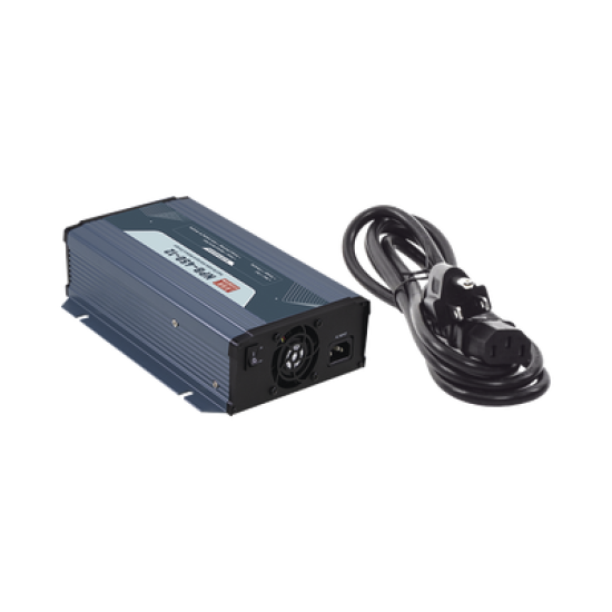 Cargador para Baterías de Plomo Ácido y Litio/ 13.5A / 24V / Bancos de 45 a 155 Ah / Con cable de alimentación 