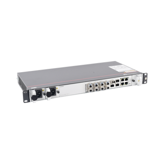 OLT GPON OptiXAccess 8 Puertos con Módulos C+, 4 Puertos Uplink (10GE/GE), Hasta 512 ONTs, 2 Fuentes de Alimentación AC, 1 UR