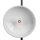 Antena direccional de alta resistencia, Ganancia 30 dBi, (4.9 -6.4 GHz), Plato hondo para mayor inmunidad al ruido, Conectores N-Hembra, Montaje incluido.
