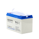 Acumulador EPCOM 12V, 100Ah Tecnología VRLA AGM Ciclo Profundo para Aplicaciones Fotovoltaicas terminales tipo M6 ( HEX )
