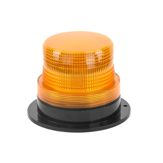 Burbuja brillante  de Larga Vida Útil con 8 LEDs, color ámbar, domo ámbar
