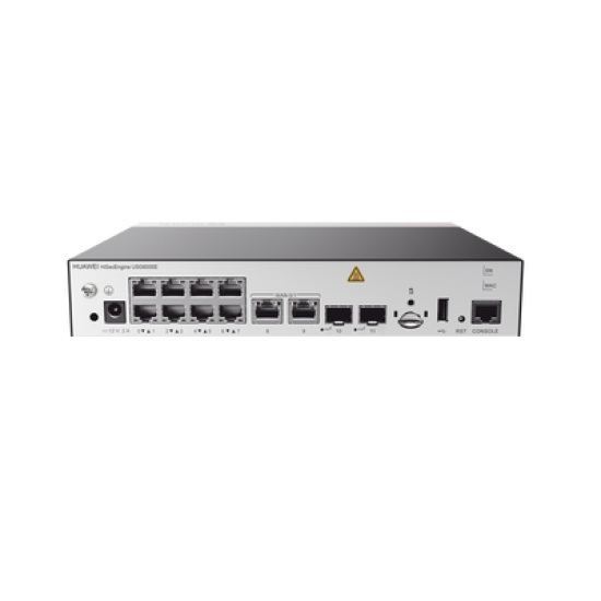 Firewall HUAWEI HiSecEngine de 1.5 Gbps para Empresas Pequeñas. Incluye Licencias por 1 Año de Threat Protection (AV, IPS, URL)