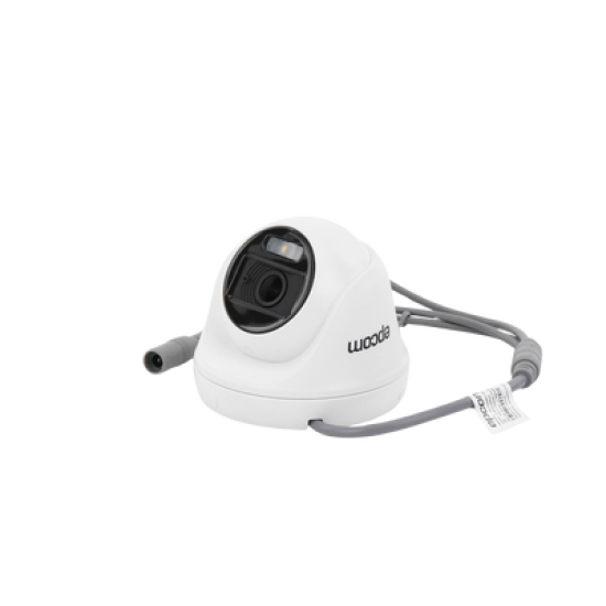 Turret TURBOHD 2 Megapíxel (1080p) / Imagen a color 24/7 / Lente 2.8 mm / Policarbonato / Luz Blanca 20 mts / Interior / Microfono Integrado / TVI-AHD-CVI-CVBS / dWDR