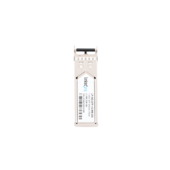 Transceptor Óptico Industrial SFP (Mini-Gbic) / Multimodo 850 nm / 1.25 Gbps / 1000BASE-SX / Conectores LC/UPC Dúplex / DDM / Hasta 550 m 