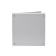 Gabinete de Acero, Nema 4 -IP 66 de 40 x 40 x 20 cm con Platina y certificado UL.