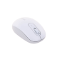 Mouse Inalámbrico 2.4G 800/1200/1600/2400 DPI / Función de 3 botones / Alcance 10m / Silencioso / Ergonómico / Anti-caída y Anti-interferencias / Color Dusty Blue / Batería Alcalina AA (incluida).