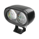Luz LED de advertencia peatonal de punto azul para montacargas y vehiculos