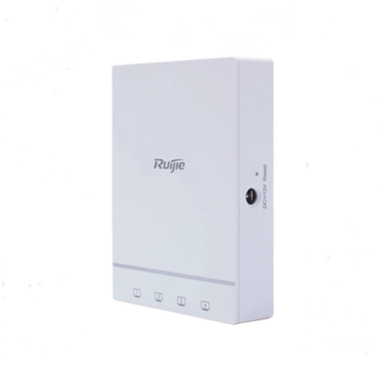 Punto de acceso Wi-Fi 6 para interior en pared hasta 1.7 Gbps doble banda 802.11AX MU-MIMO 2x2