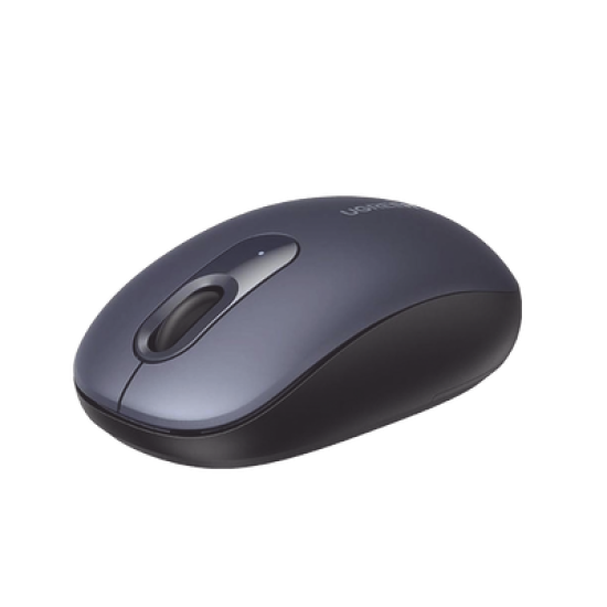 Mouse Inalámbrico 2.4G 800/1200/1600/2400 DPI / Función de 3 botones / Alcance 10m / Silencioso / Ergonómico / Anti-caída y Anti-interferencias / Color Midnight Blue / Batería Alcalina AA (incluida).