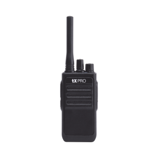 Radio Portátil UHF 400-470 MHz, 16 canales, 2 Watts de potencia. Comunicación Clara en su Negocio