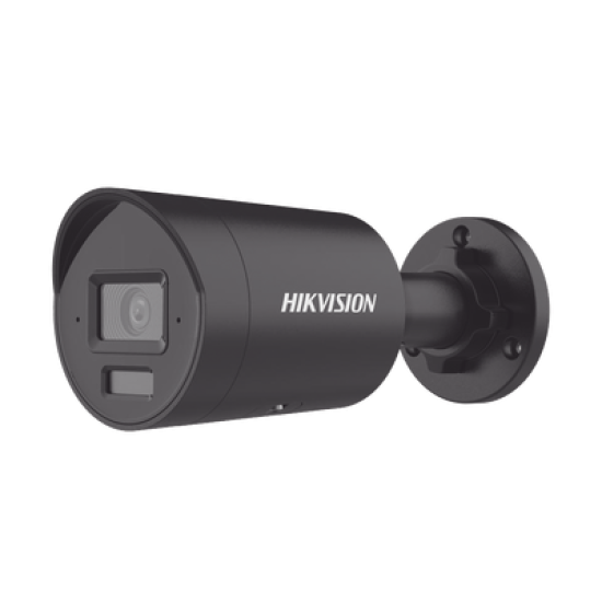 [Dual Light + 2 Micrófonos Integrados] Bala IP 4 Megapixel / Color Negro / Lente 2.8 mm / 40 mts Luz Blanca + 40 mts IR / ACUSENSE / Exterior IP67 / WDR 120 dB / PoE / ONVIF / Micro SD / Metal / ACUSEARCH