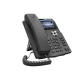 Teléfono IP empresarial para 2 lineas SIP con pantalla LCD de 2.8 pulgadas a color, puertos Gigabit y conferencia de 3 vías, PoE 